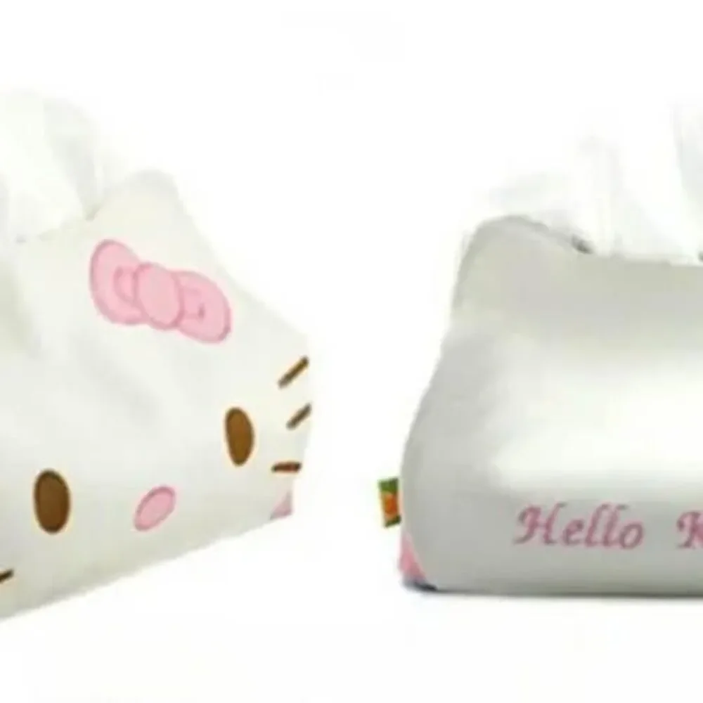 Cute Hello Kitty Tissue Cover Napkin Paper Box Case Holder Car Bedroom Decor